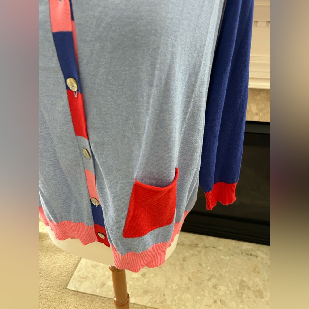 Zaket & Plover Colorblock Cardigan Sweater - Picture 4 of 10